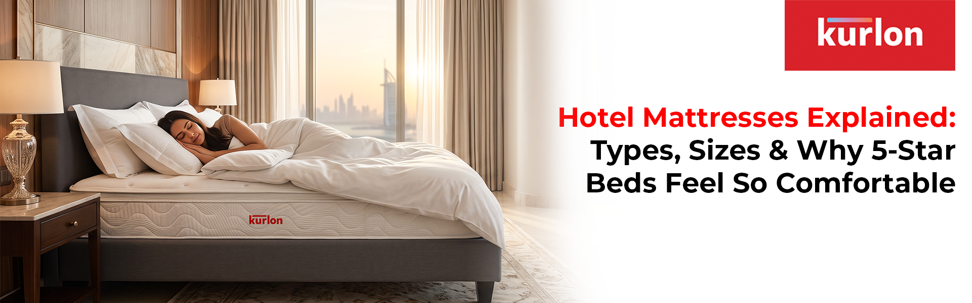 Hotel Mattresses Explained: Types, Sizes and Why 5-Star Beds Feel So Comfortable