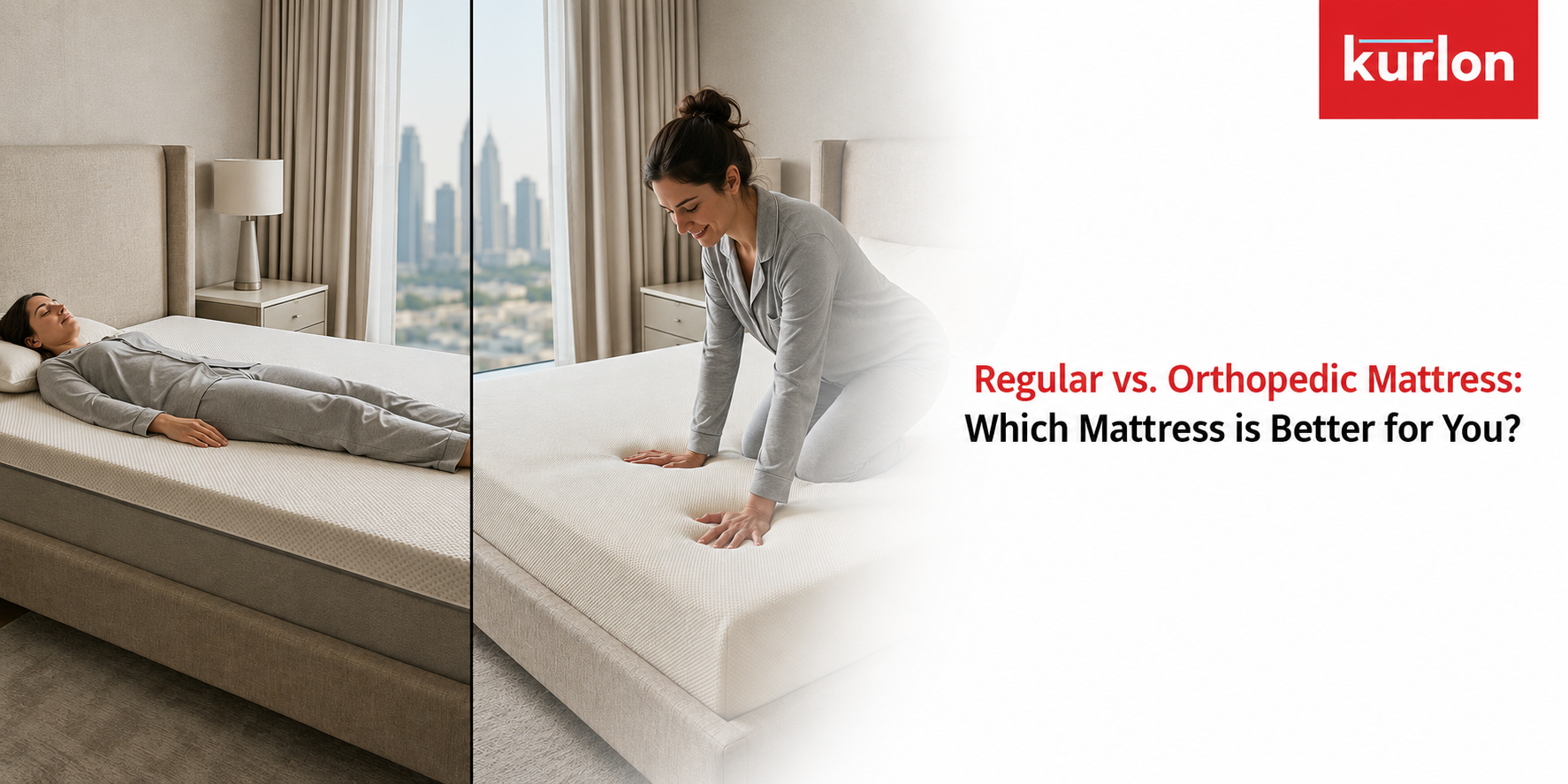 Regular vs. Orthopedic Mattress