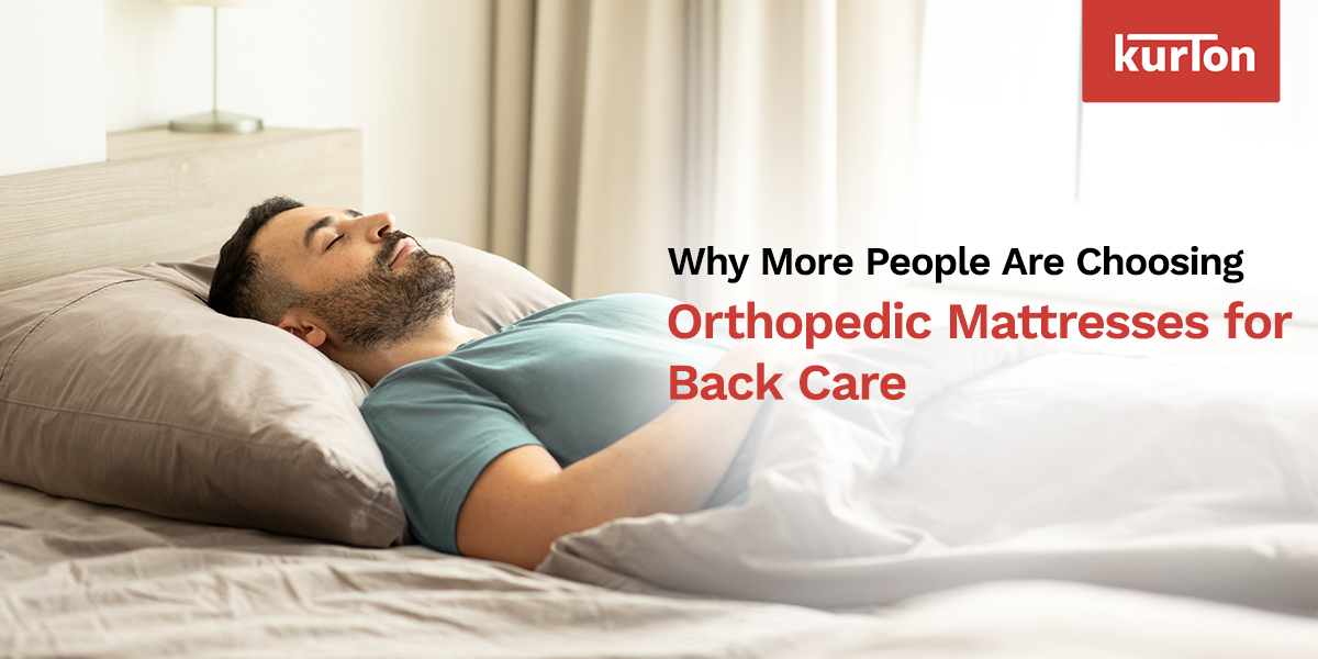 Why More People Are Choosing Orthopedic Mattresses for Back Care