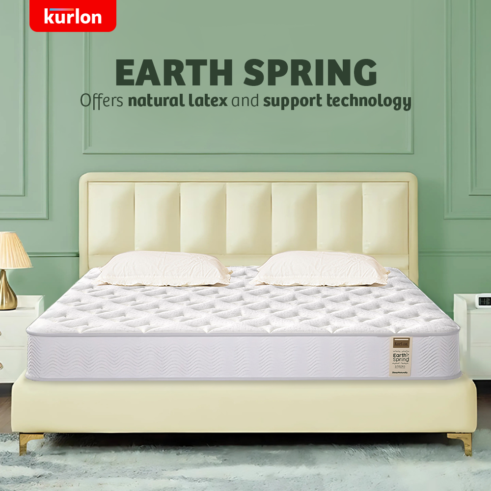 Buy Earth Spring Pocket Spring Mattress Online at Best Price - Kurlon ...