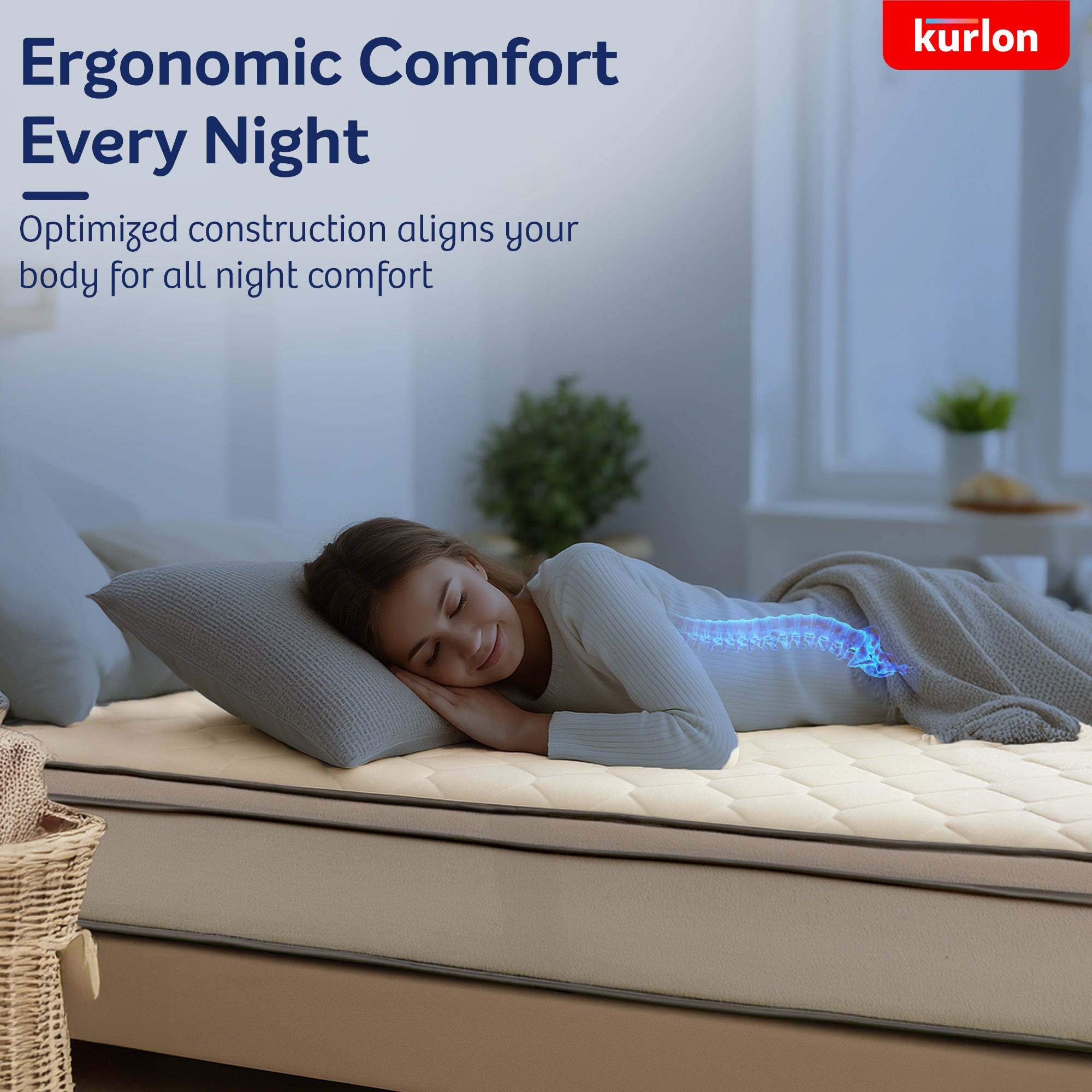 Kurlon Executive Bonnell Spring  Mattress