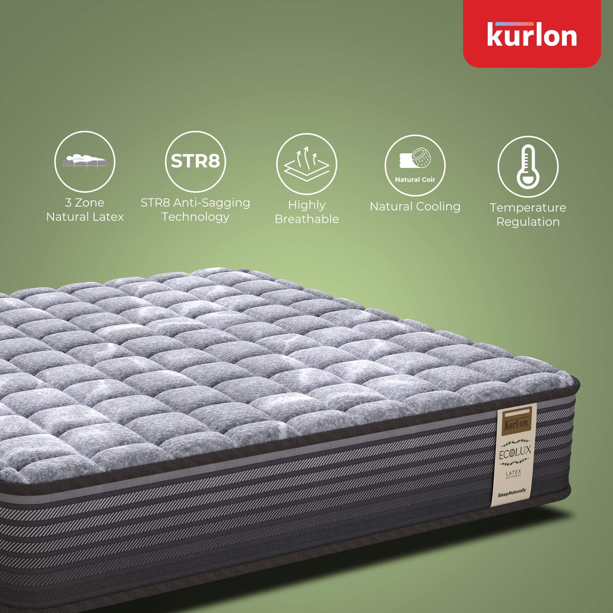 Ecolux Natural Latex Mattress